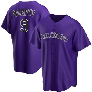 Women's Nolan Jones Colorado Rockies Replica Black Holographic Alternate  Jersey